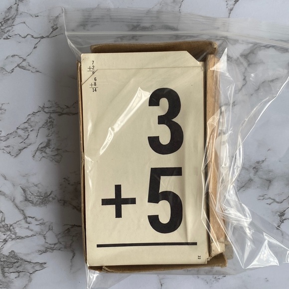 Lot Of Educational Children Cards - Picture 5 of 7